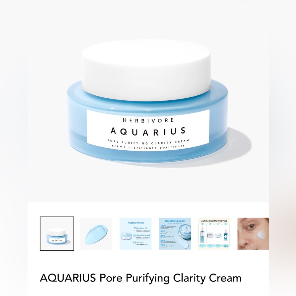 AQUARIUS Pore Purifying Clarity Cream